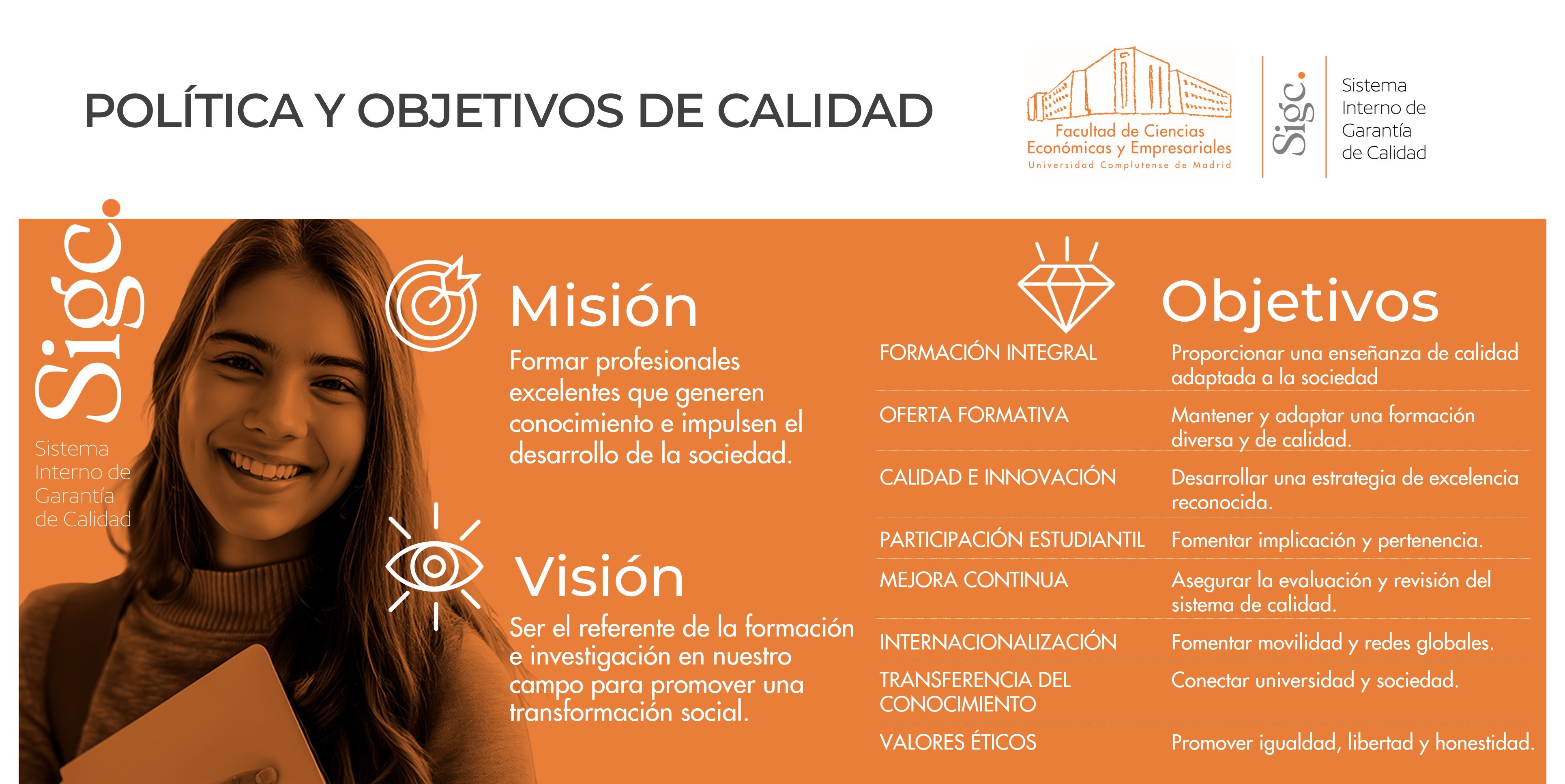 Política y Objetivos de Calidad en el SIGC